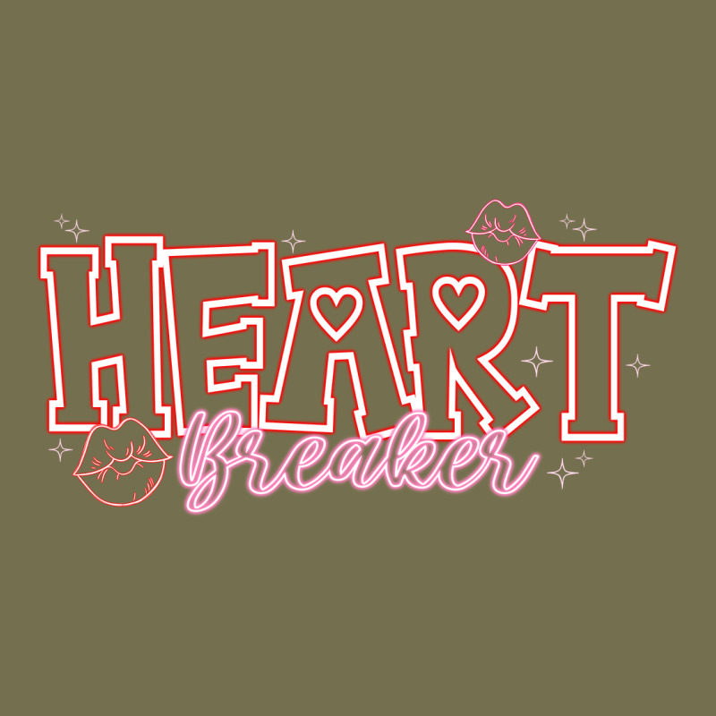 Heart Breaker Valentine Vintage Hoodie by CowhideDigitalArt | Teevron