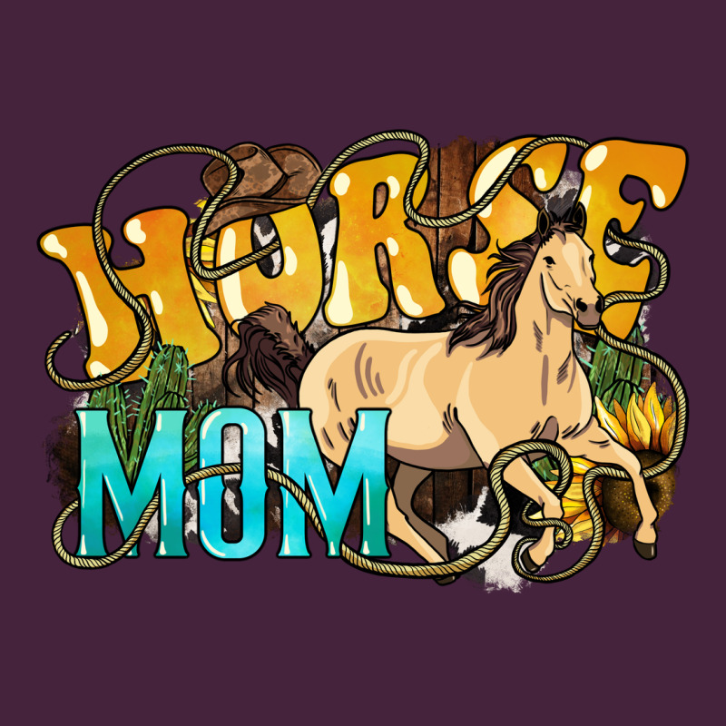 Horse Mom Rope Mother's Day Premium Tee by HowdyJamesFarm | Teevron