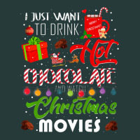 I Just Want To Drink Hot Chocolate Watch Christmas Movies Premium Premium Sweatshirt | Teevron