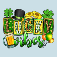 St. Patrick's Lucky Vibes Ladies Tee | Teevron