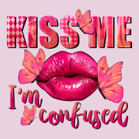 Kiss Me I'm So Confused Valentine's Day Ladies Tee | Teevron