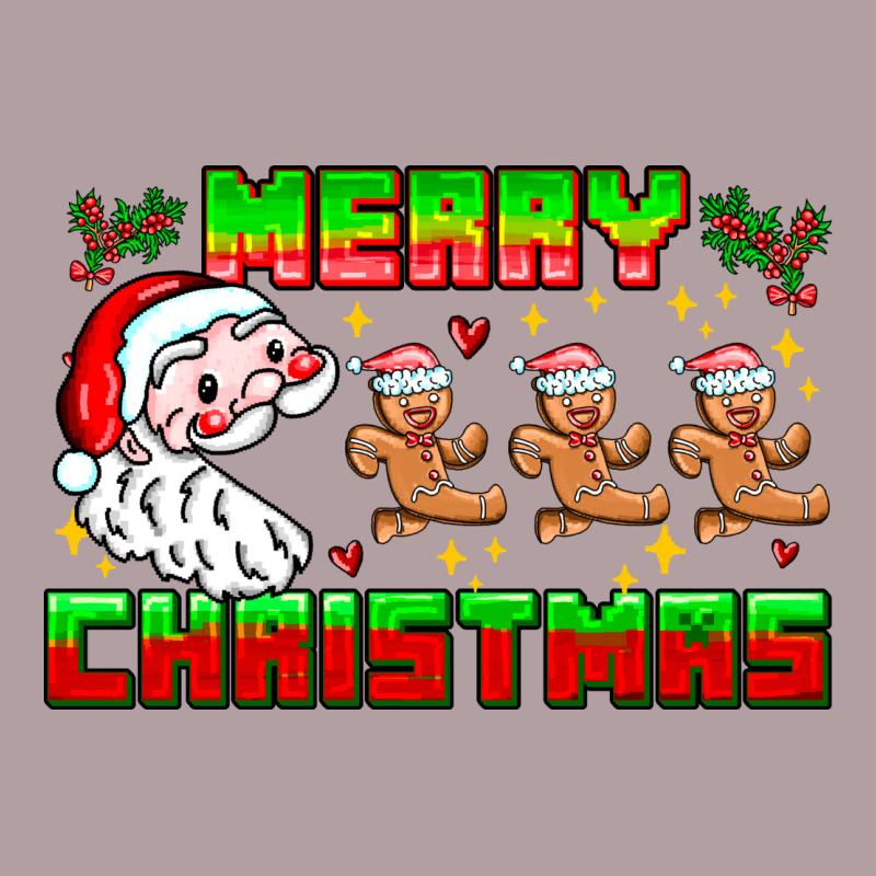 Merry Christmas Vintage Hoodie by CowhideDigitalArt | Teevron
