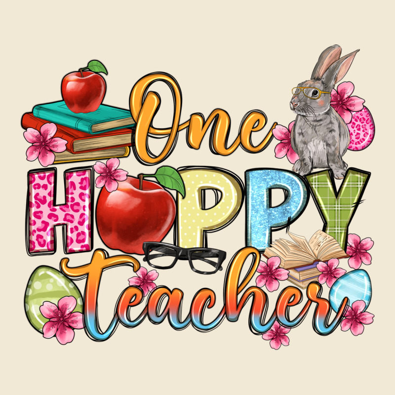 Easter Day One Hoppy Teacher Ladies Tee by OliviaCreatesArt | Teevron