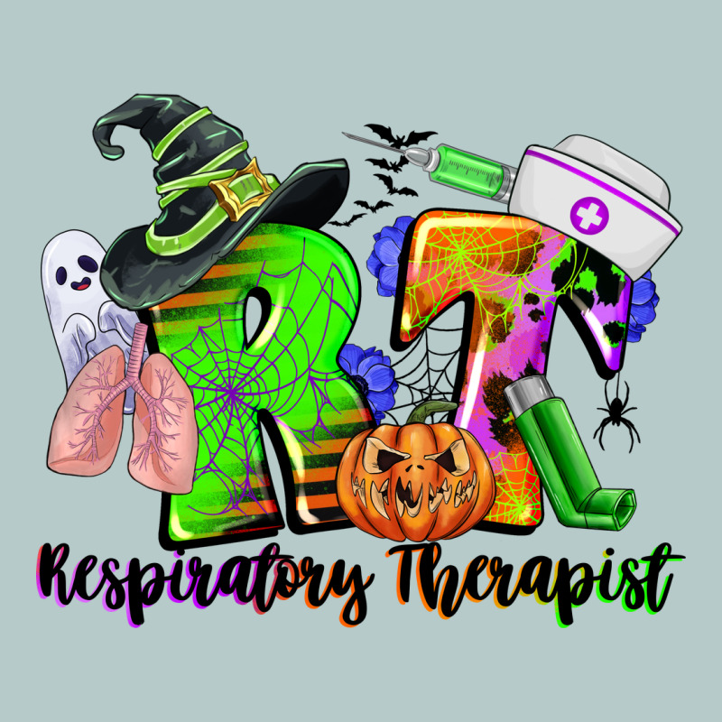 Rt Respiratory Therapist Halloween Heavy Core Tee by CowGirlArtShop | Teevron