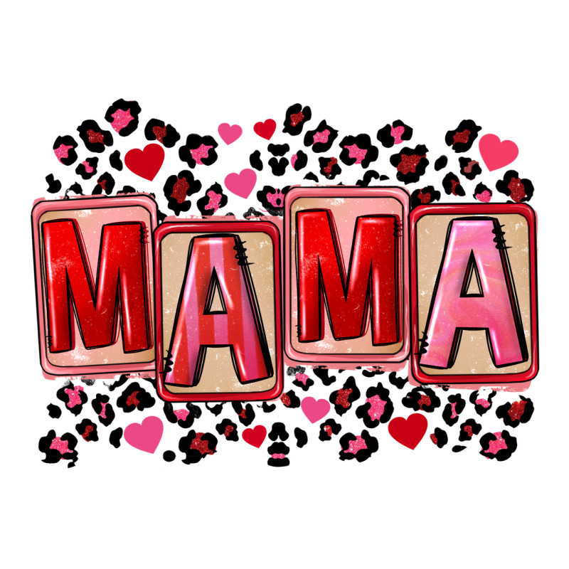 Pink Leopard Mama Ladies Tee by FaDigitalArtStudio | Teevron