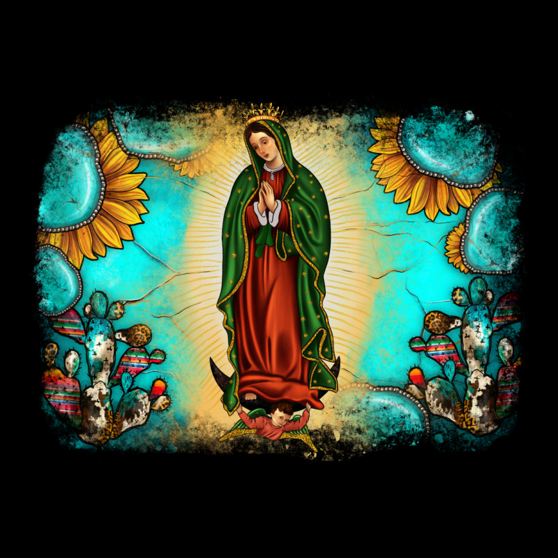 Gemstone Our Lady Of Guadalupe Premium Sweatshirt by JahusDesignShop | Teevron