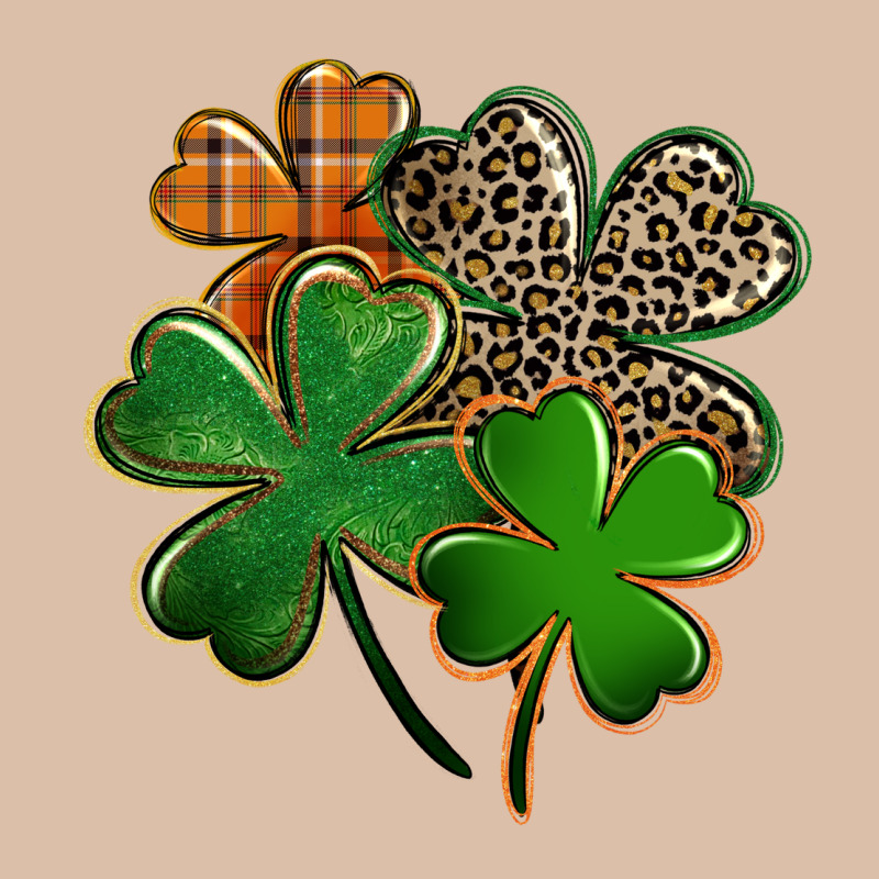 Leopard Shamrock Urban Heavy Tee by FaDigitalArtStudio | Teevron