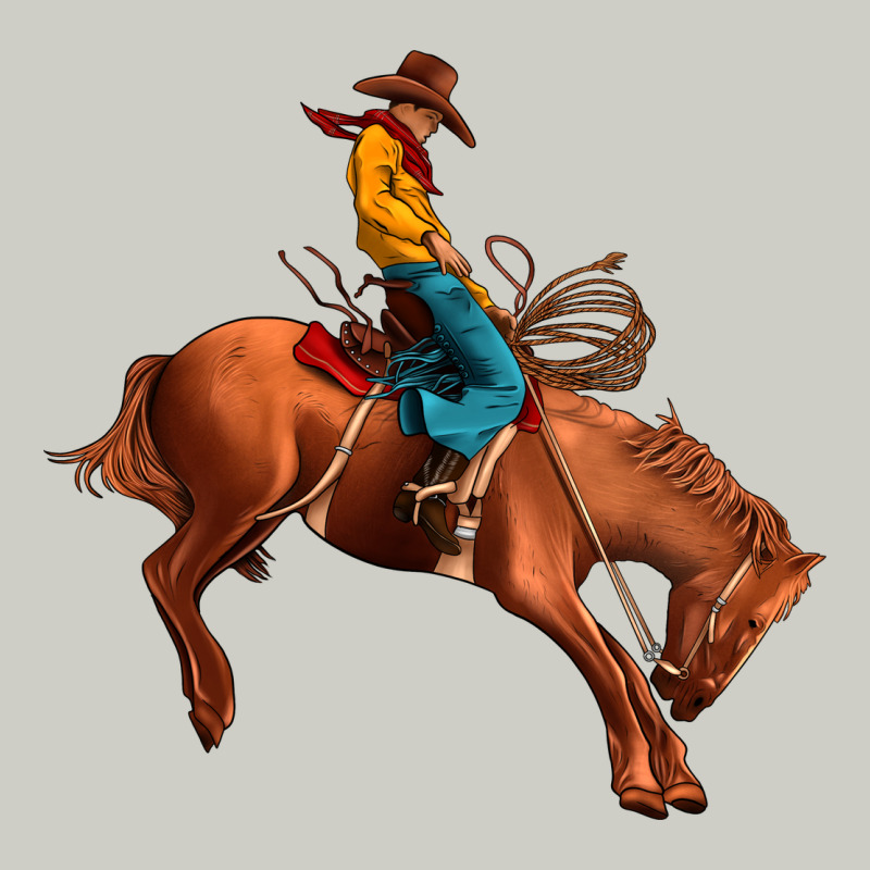 Cowboy Rodeo Heavyweight Hoodie by JahusDesignShop | Teevron