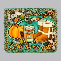 Just A Girl Who Loves Fall Background Classic Tee | Teevron
