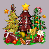 Christmas With American Football Trees Bbs Vintage Tee | Teevron