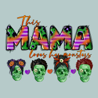 Personalized This Mama Loves Her Monsters Heavy Core Tee | Teevron