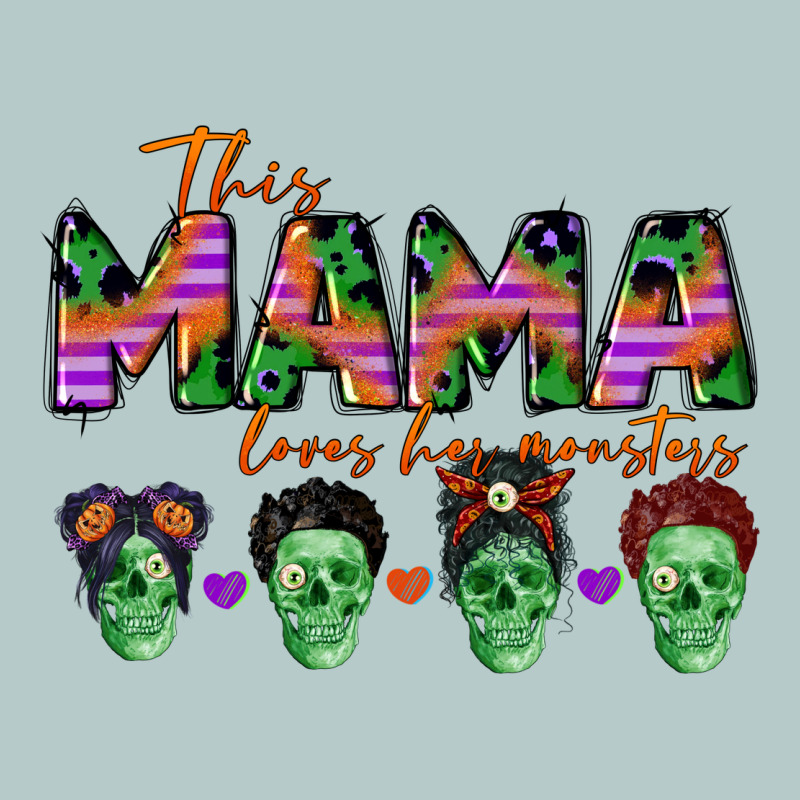 Personalized This Mama Loves Her Monsters Heavy Core Tee by CowGirlArtShop | Teevron