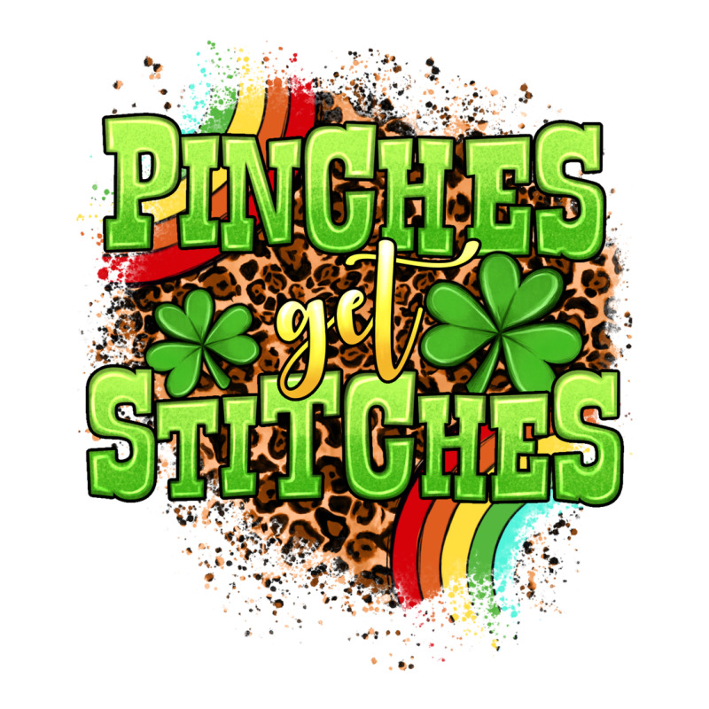 St. Patrick's Day Pinches Get Stitches Ladies Tee by OliviaCreatesArt | Teevron