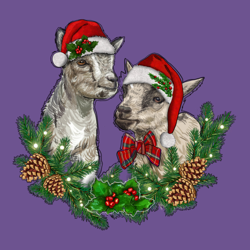Christmas Baby Goats Vintage Tee by RanaPortraitStore | Teevron