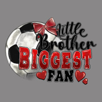 Little Brother Biggest Fan Soccer Vintage Tee | Teevron