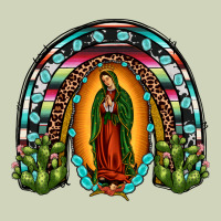 Our Lady Of Guadalupe Rainbow Heavyweight Hoodie | Teevron