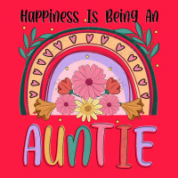 Happiness Is Being An Auntie Zipper Hoodie | Teevron