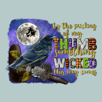 Something Wicked This Way Comes Heavy Core Tee | Teevron