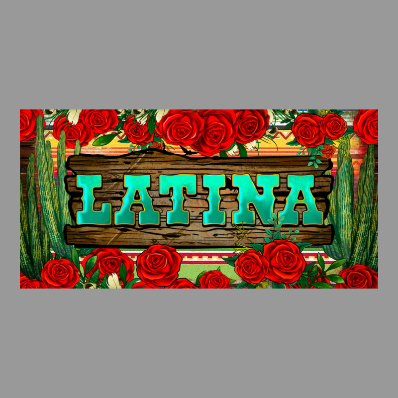 Latina License Plate Vintage Hoodie by BundleAndBundleShop | Teevron