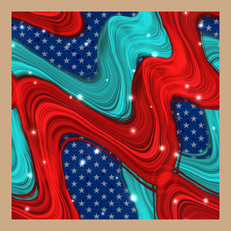 American Flag Stripes Seamless Pattern Vintage Hoodie by BundleAndBundleShop | Teevron