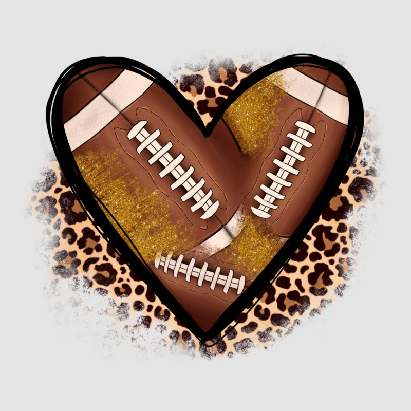 Heart Football Premium Sweatshirt by JahusDesignShop | Teevron