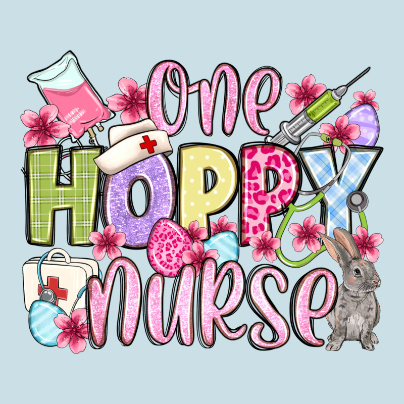 Easter Day One Hoppy Nurse Ladies Tee by OliviaCreatesArt | Teevron
