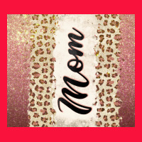 Rose Gold Mom Leopard Glitter Classic Tee | Teevron