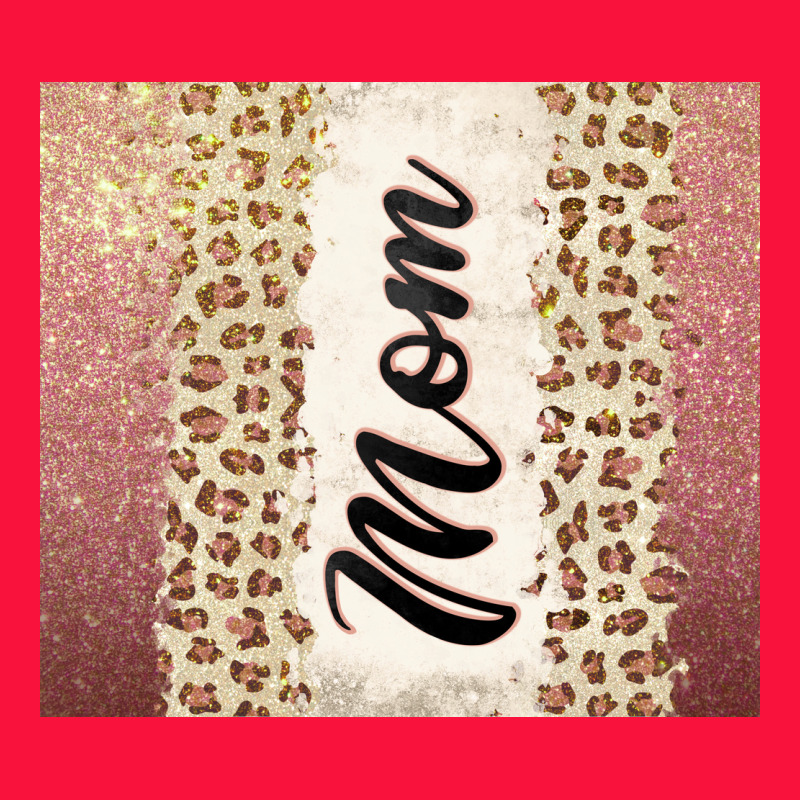 Rose Gold Mom Leopard Glitter Classic Tee by CowGirlArtShop | Teevron