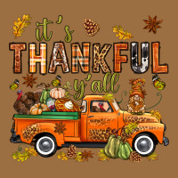 It's Thankful Y'all With Truck Bbs Vintage Tee | Teevron