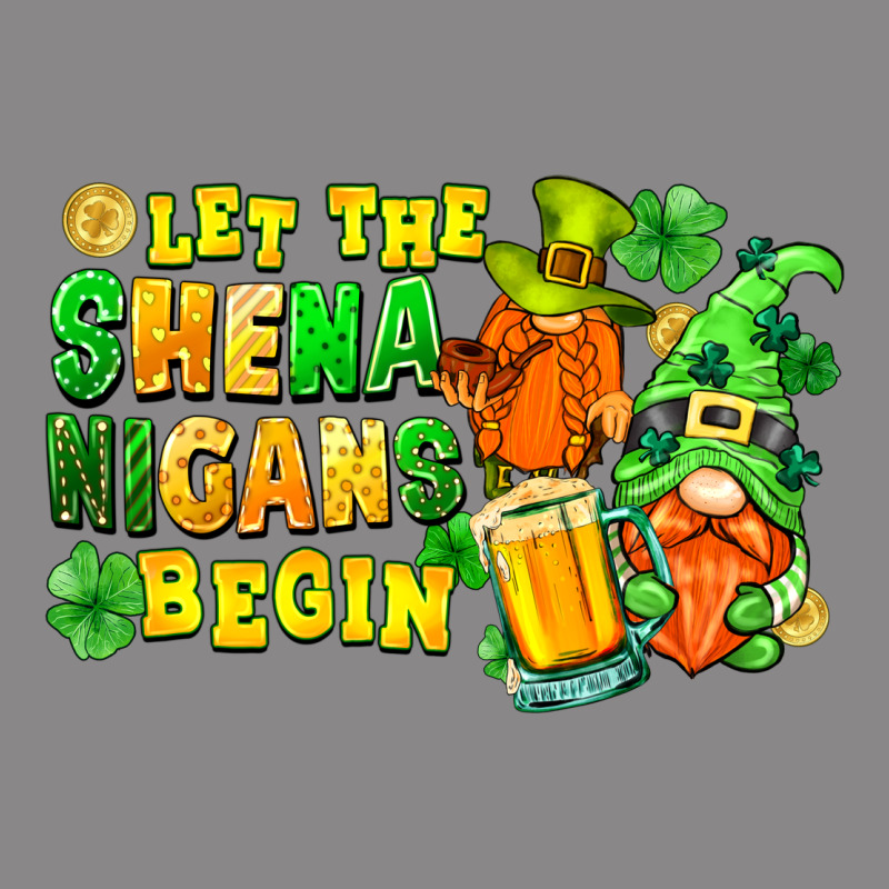Let The Shenanigans Begin St. Patrick's Day Vintage Tee by FaDigitalArtStudio | Teevron