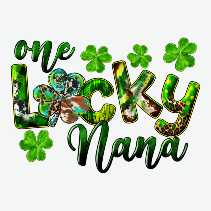 St. Patrick's Day One Lucky Nana Urban Heavy Tee by RanaPortraitStore | Teevron