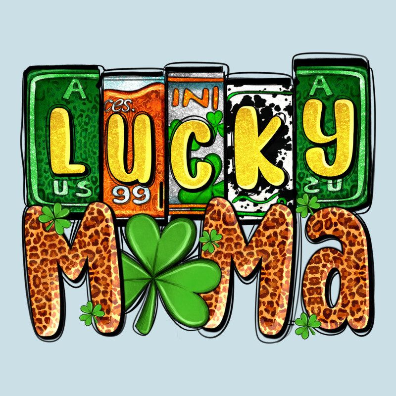 St. Patrick's Lucky Mama Ladies Tee by OliviaCreatesArt | Teevron