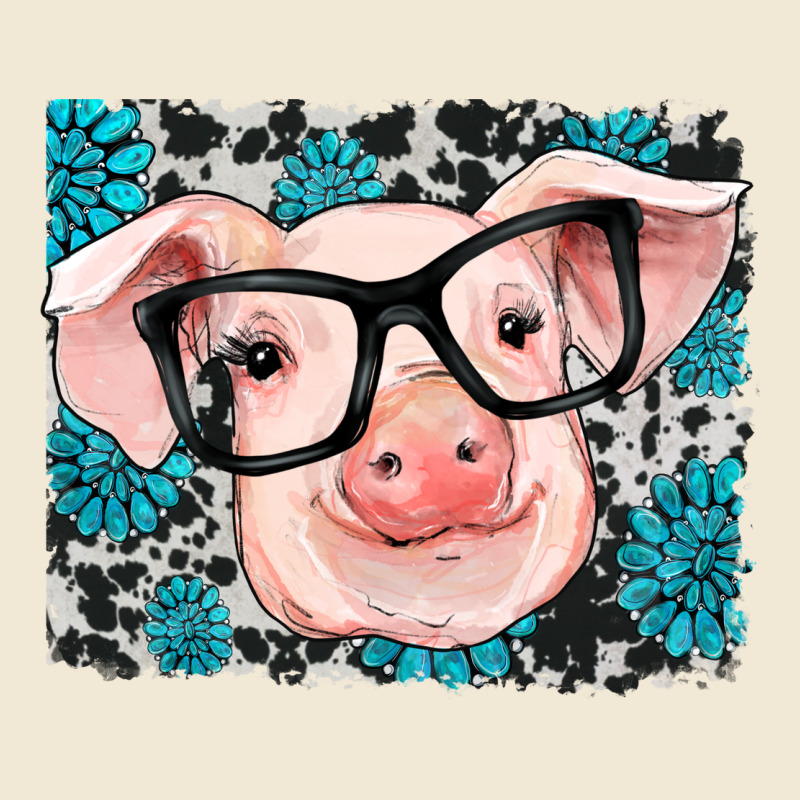 Gemstone And Cowhide Pig Premium Tee by RanaPortraitStore | Teevron