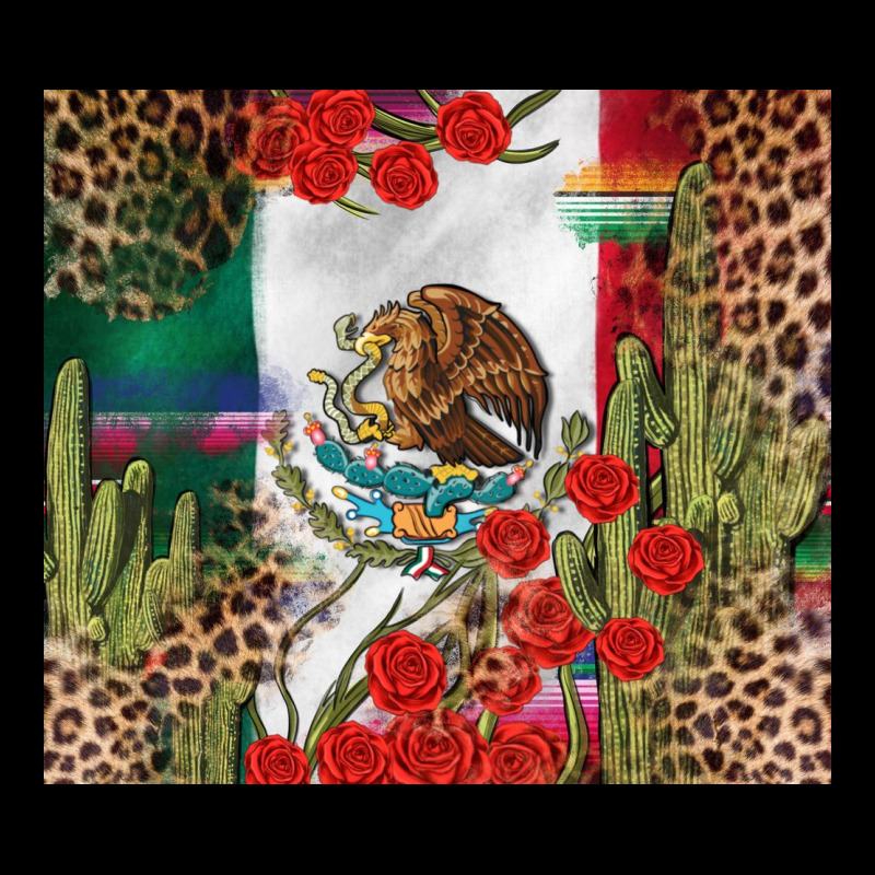 Mexico Flag Ladies Tee by FaDigitalArtStudio | Teevron