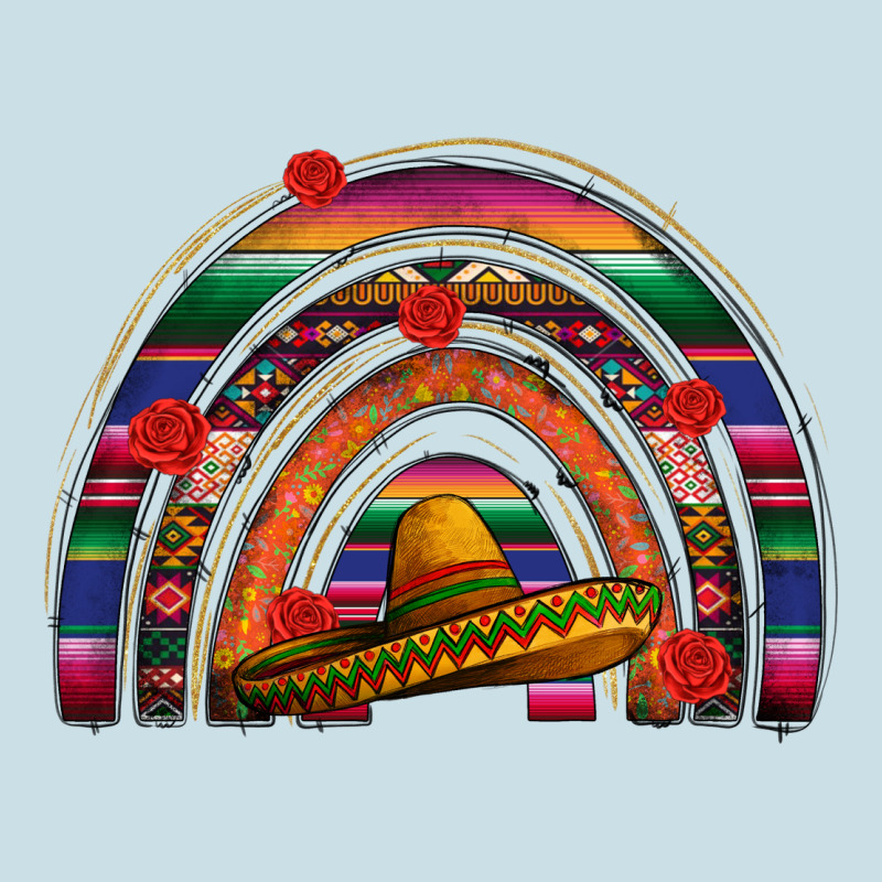 Mexico Rainbow Ladies Tee by FaDigitalArtStudio | Teevron