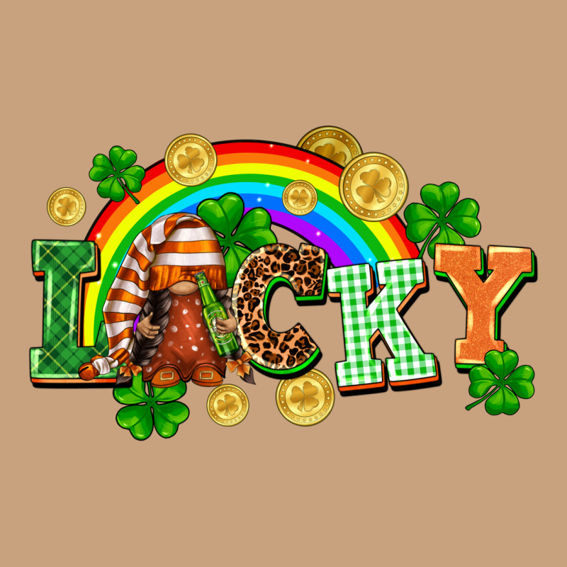 Lucky Gnome St. Patricks Day Vintage Tee by FaDigitalArtStudio | Teevron