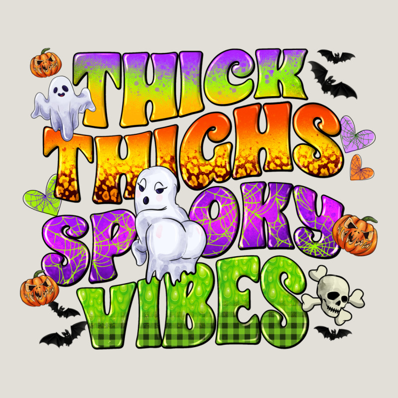 Thick Thighs And Spooky Vibes Heavy Core Tee by CowGirlArtShop | Teevron