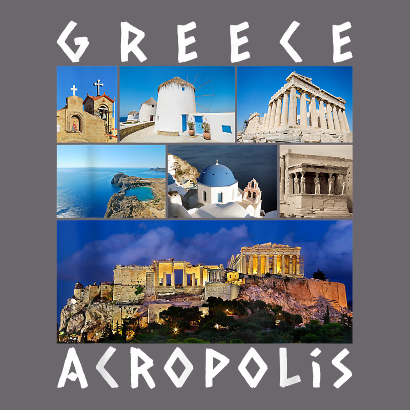 Greece Acropolis Famous Sights Gallery Traveler Souvenir T Shirt Premium Sweatshirt by baoMotion | Teevron