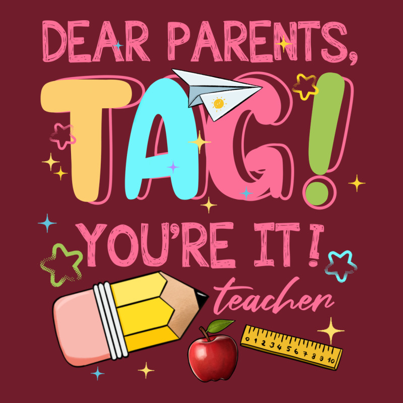 Dear Parents Tag Youre It Teacher Zipper Hoodie by JahusDesignShop | Teevron