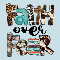 Western Faith Over Fear Ladies Tee | Teevron