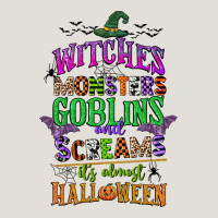 Witches Monsters Goblins And Screams Its Almost Halloween Heavy Core Tee | Teevron