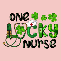 Saint Patricks One Lucky Nurse Urban Heavy Tee | Teevron