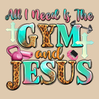 All I Need Is The Gym And Jesus Heavyweight Sweatshirt | Teevron