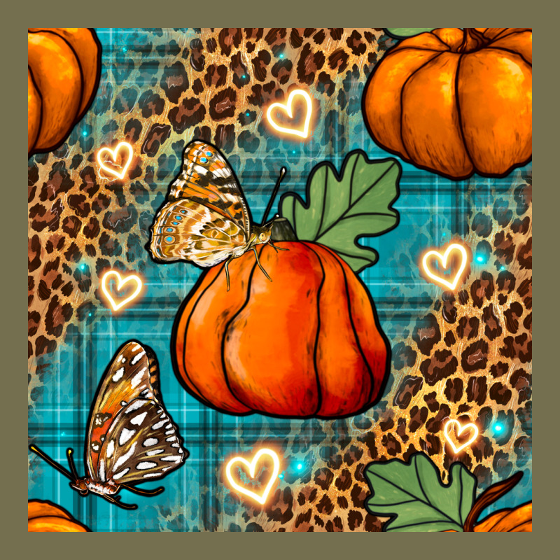 Pumpkin And Butterfly Seamless Pattern Vintage Hoodie by BundleAndBundleShop | Teevron