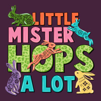 Little Mister Hops A Lot Easter Day Premium Tee | Teevron