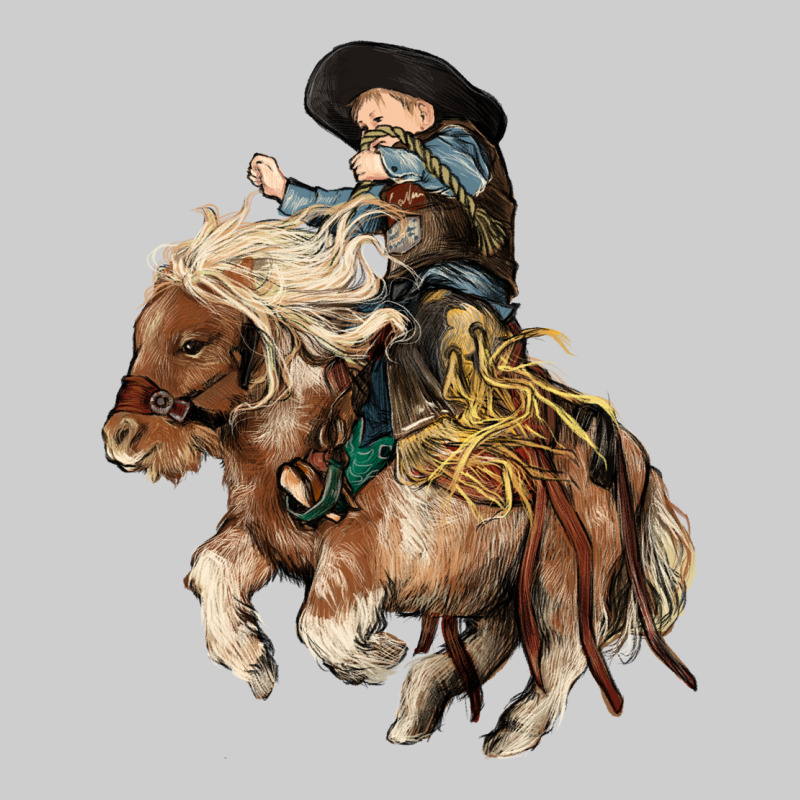 Midilli Little Cowboy Kid Rodeo Premium Tee by HowdyJamesFarm | Teevron
