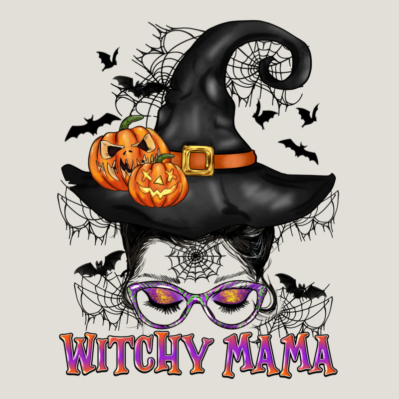 Witchy Mama Messy Bun Heavy Core Tee by CowGirlArtShop | Teevron