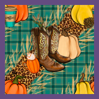 Fall Boot Seamless Pattern Vintage Hoodie | Teevron