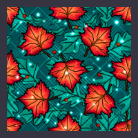 Fall Leaves Seamless Pattern Vintage Hoodie | Teevron