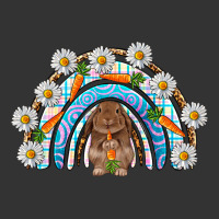Easter Bunny with carrot rainbow Easter Day | Teevron